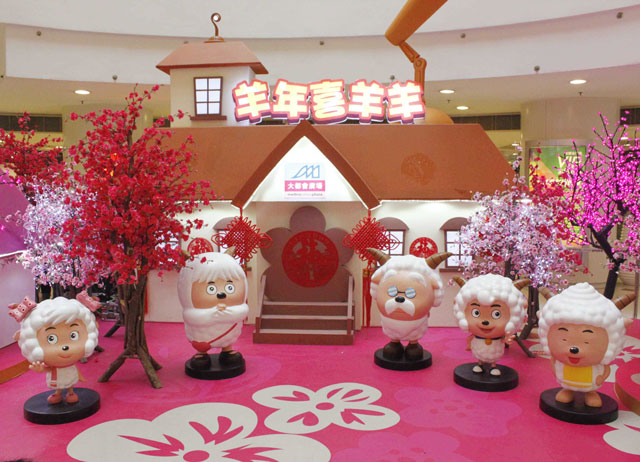 商場(chǎng)美陳的陳列方法有哪些？