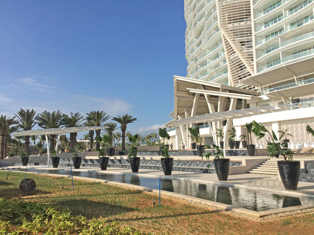 玻璃鋼酒店戶外花盆 玻璃鋼酒店戶外花盆