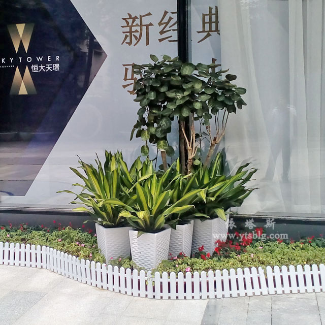 玻璃鋼戶外景觀花盆 玻璃鋼戶外景觀花盆