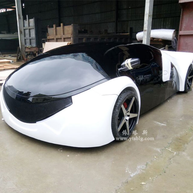 玻璃鋼概念跑車雕塑 玻璃鋼概念跑車雕塑
