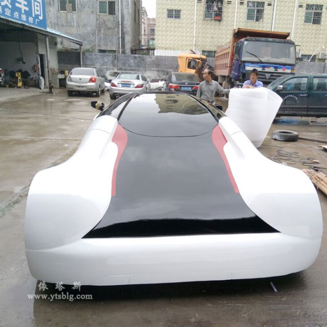 玻璃鋼概念跑車雕塑 玻璃鋼概念跑車雕塑