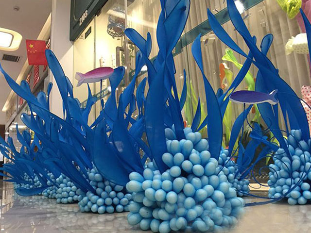 商場(chǎng)美陳中庭門頭及公共區(qū)域設(shè)計(jì)欣賞