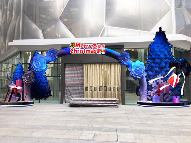 商場(chǎng)美陳中庭門頭及公共區(qū)域設(shè)計(jì)欣賞