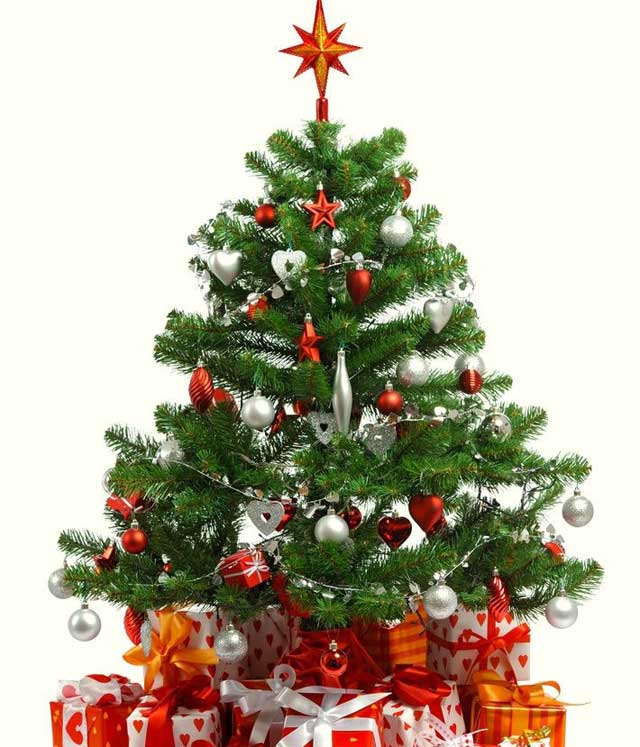 圣誕樹裝飾商場美陳節(jié)慶裝飾元素