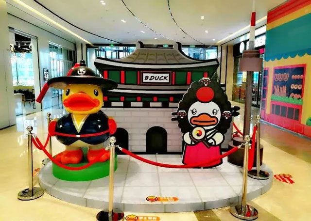 江蘇購物廣場DP點(diǎn)美陳主題IP展