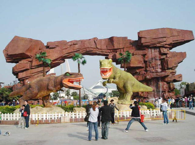 景區(qū)恐龍主題DP點陳列 景區(qū)恐龍主題DP點陳列