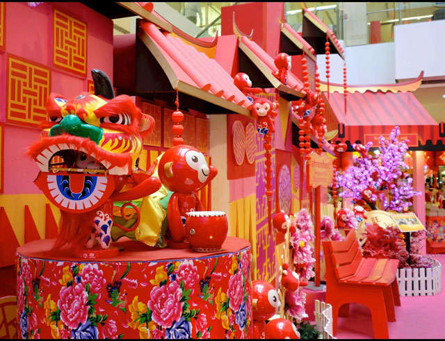 商場拜年活動現(xiàn)場布置