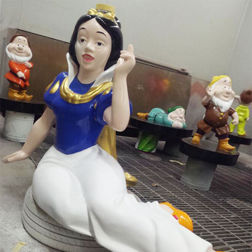 白雪公主雕塑擺件 白雪公主雕塑擺件