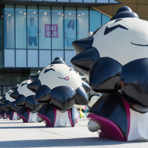 卡通小公仔雕塑擺件 卡通小公仔雕塑擺件