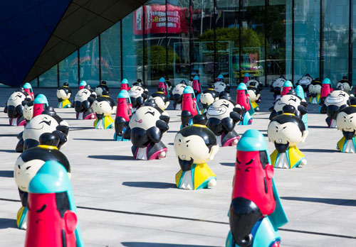 廣場三國主題雕塑擺件 廣場三國主題雕塑擺件