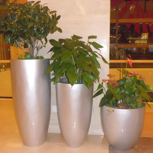 商場圓形落地花盆 商場圓形落地花盆