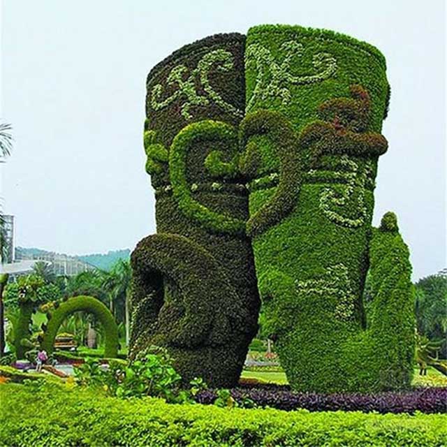 園林大型仿真綠雕 園林大型仿真綠雕