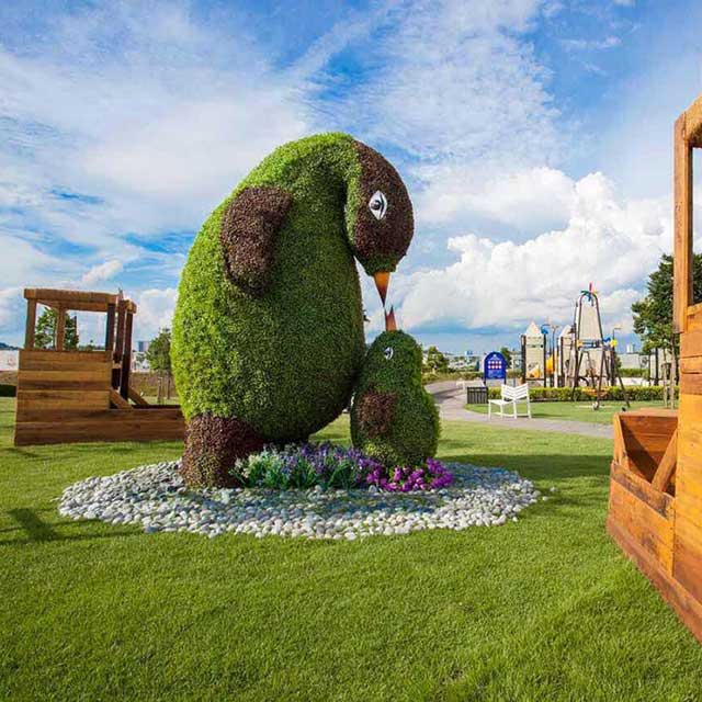 園林仿真綠雕景觀藝術