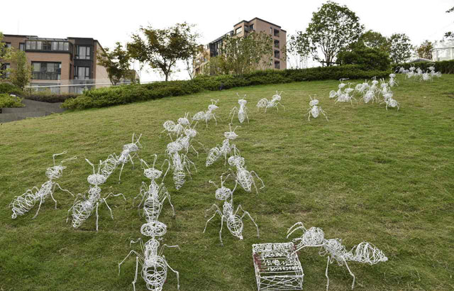 綠地公園公共藝術雕塑