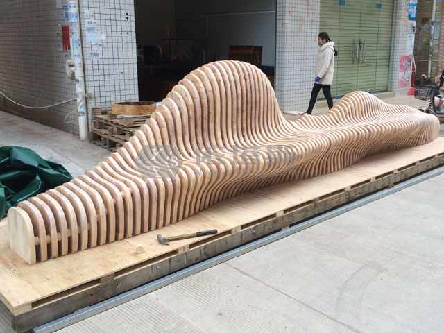 商場美陳休息切片座椅 商場美陳休息切片座椅