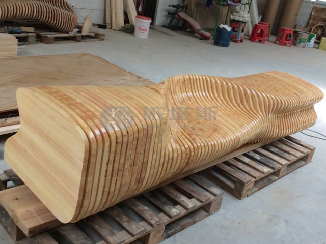 商場異形切片休閑凳 商場異形切片休閑凳