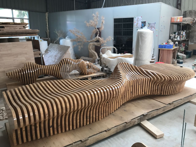 波浪款創(chuàng)意切片椅