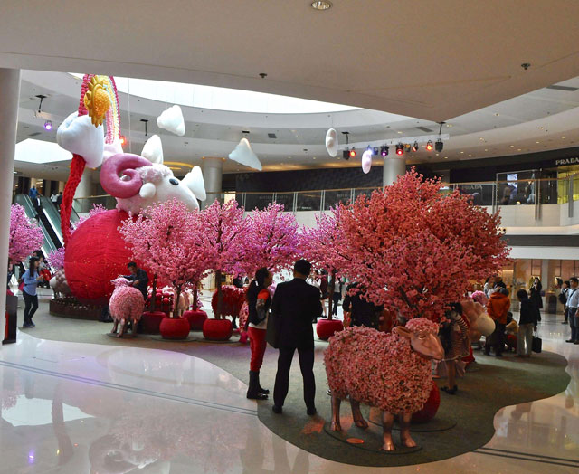 商場創(chuàng)意圣誕主題美陳