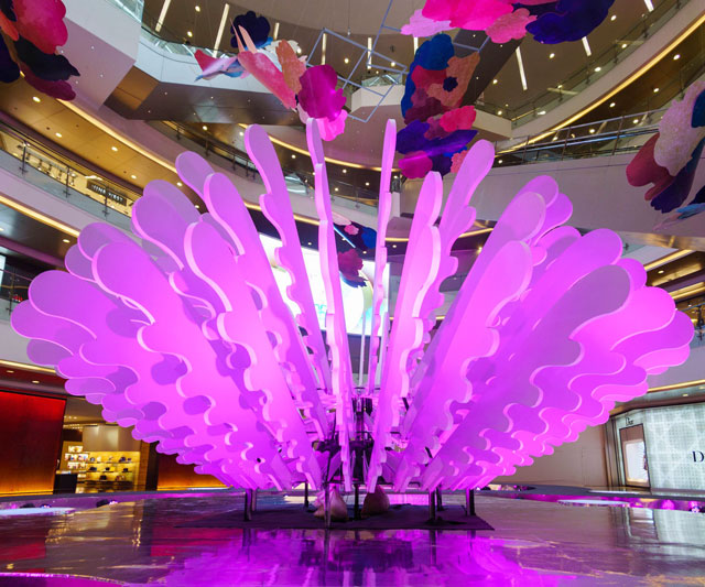 商場節(jié)日美陳藝術裝飾