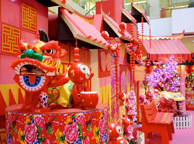 傳統(tǒng)節(jié)日美陳裝飾構(gòu)件