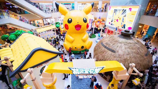 購物中心動(dòng)漫主題IP展