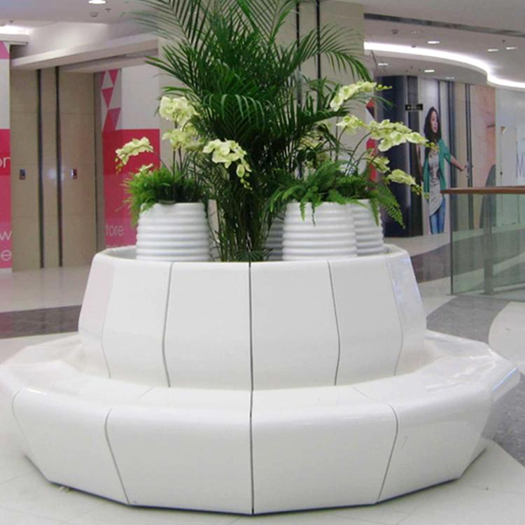 玻璃鋼花池座椅拼接圓形 玻璃鋼花池座椅拼接圓形