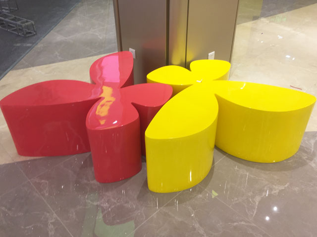 商場玻璃鋼蝴蝶凳 商場玻璃鋼蝴蝶凳