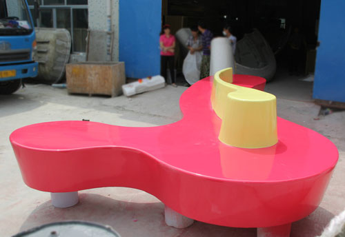 創(chuàng)意弧形休閑椅 創(chuàng)意弧形休閑椅